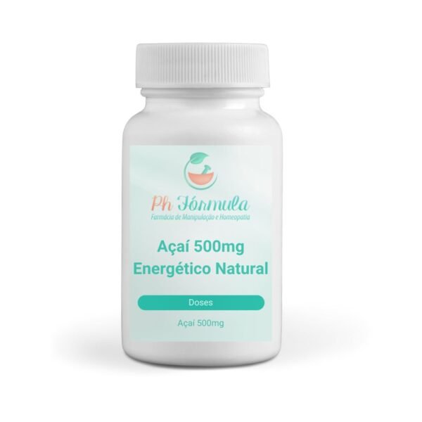 Açaí 500mg Energético Natural